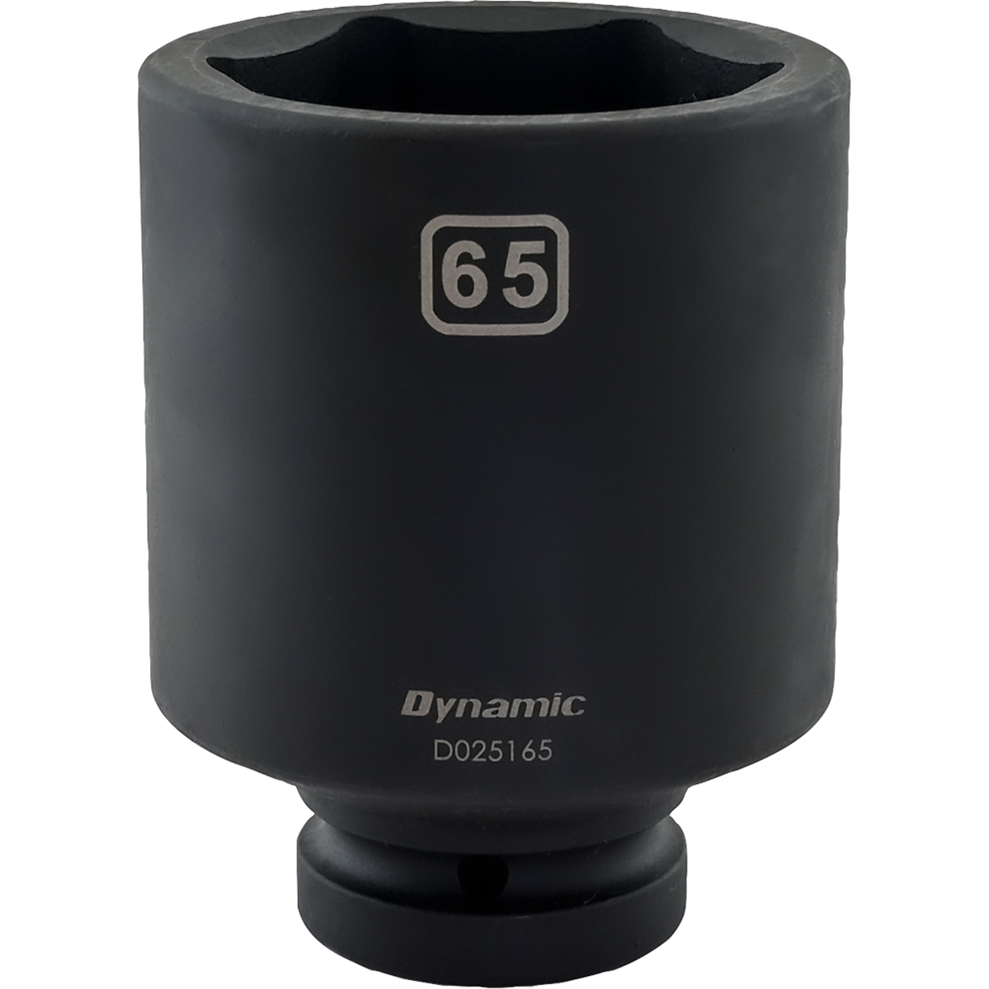 Dynamic Tools 1" Drive 6 Point Metric, 65mm Deep Length, Impact Socket